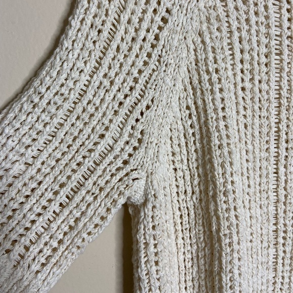 NWT Eileen Fisher Open Knit Organic Cotton Top size X-Small - Picture 4 of 5